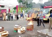 KPU Kota Bukittinggi Bakar Ribuan Surat Suara Rusak dan Berlebih