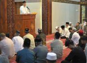Gubernur Sumbar, Mahyeldi Beri Tausiah Subuh Di Masjid Surau Darul Jannah