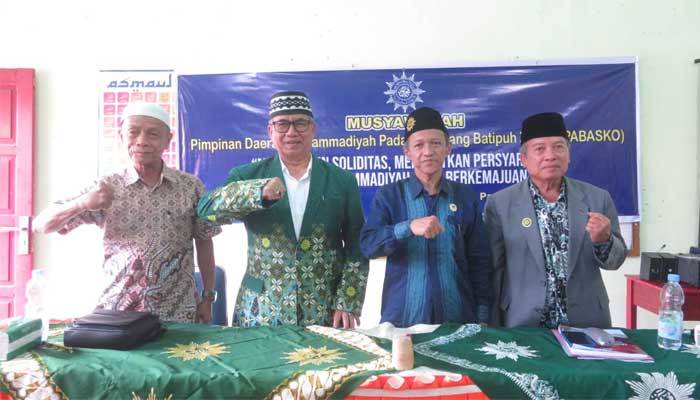 Musriadi Musanif Jadi Ketua Pimpinan Daerah Muhammadiyah Pabasko