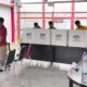 Suasana pemungutan suara Pemilu 2024 di Lapas Narkotika Kota Sawahlunto