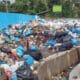 Penumpukan Sampah Di Samping Pasar Padang Kaduduak