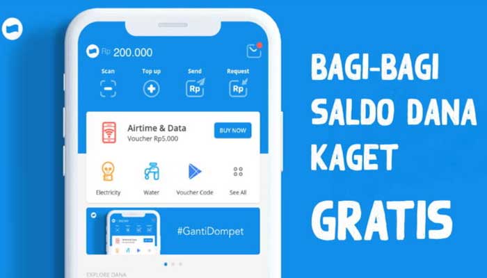Saldo DANA Kaget Gratis Rp 300 Ribu