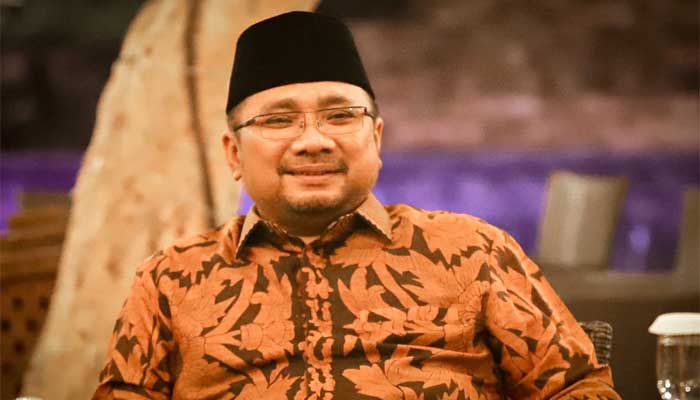 Menag Imbau Khatib Jumat Sampaikan Pesan Pemilu 1 Menag, Yaqut Cholil Qoumas