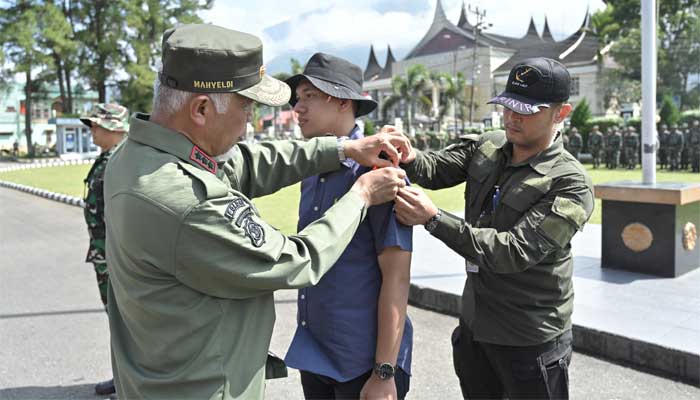 Pembukaan TMMD ke-119 Tahun 2024 di Lapangan Kantor Bupati Pasaman