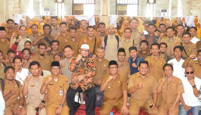 Silaturrahmi bersama ribuan guru PPPK Pemko Padang