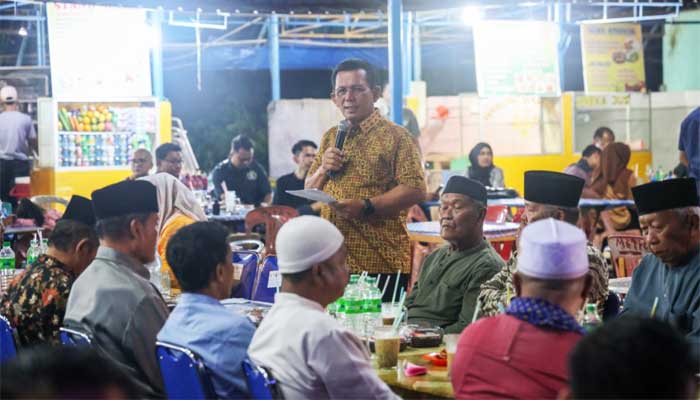 Gubernur Kepri, Ansar Ahmad silaturahmi bersama masyarakat di Pujasera Kijang