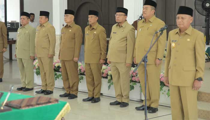 Bupati Asahan Lantik Puluhan Pejabat Administrator, Pengawas dan Pejabat Fungsional