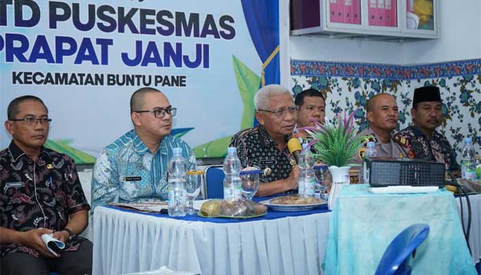 Bupati Asahan Serahkan Bantuan Alat Kesehatan ke Puskesmas Prapat Janji