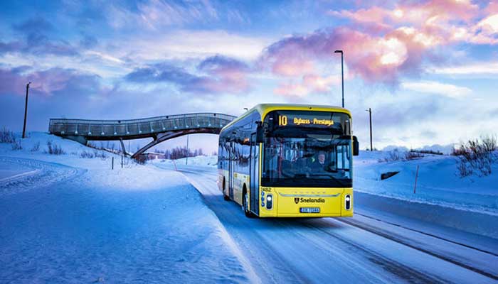 Bus Listrik Yutong Lulus Tes Cuaca Dingin Ekstrem Di Norwegia Dan Kazakhstan