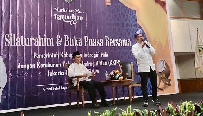 KK Inhil Gelar Silaturahmi dan Buka Bersama dengan Pemda di Jakarta