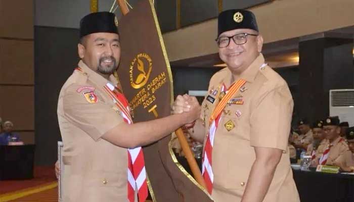 Kwarcab 09 Gerakan Pramuka Kota Padang Raih Tergiat II Tingkat Provinsi