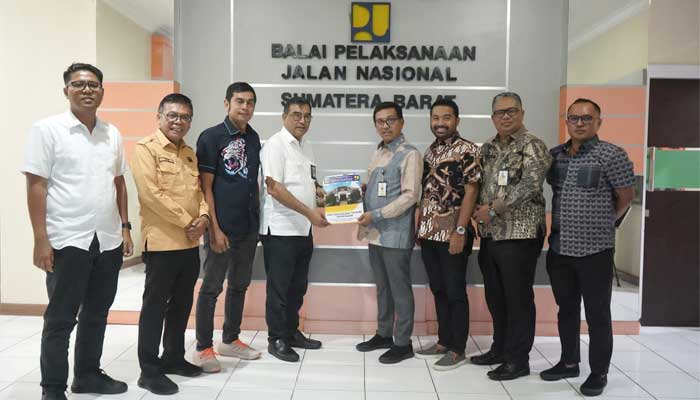 Pemkab Solok Selatan kunjungi Balai Jalan Nasional Sumbar