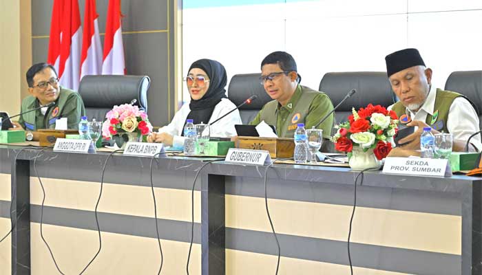 Rakor BNPB bersama Pemprov Sumbar