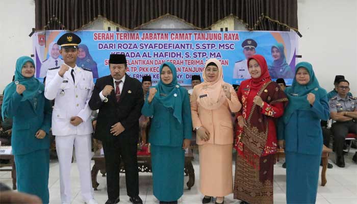 Dihadiri Bupati Agam, Al Hafidh Jadi Camat Tanjung Raya