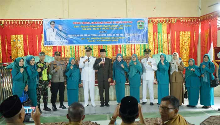 Sertijab Camat X Koto Diatas, Kabupaten Solok