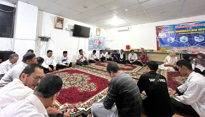 Silaturahmi dan makan bersama Diskominfo Kabupaten Sijunjung sambut Ramadan 1445 H