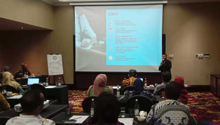 Diskominfo Agam Ikuti Sosialisasi Jurnalisme Pemerintah Ramah SEO di Bandung