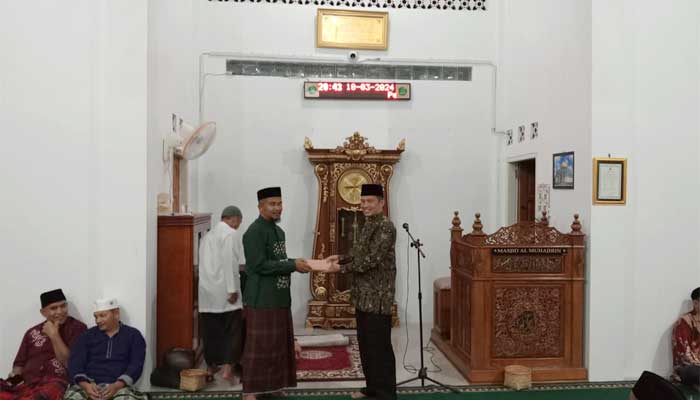 TSR Pemko Sawahlunto kunjungi Masjid Muhajirin Desa Talawi Hilir