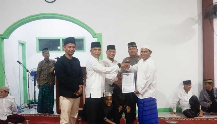 Tim Safari Ramadan Pemkab Pasbar Kunjungi Masjid Taqwa Muhammadiyah Sukomananti