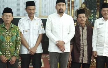Tim Safari Ramadan Provinsi Sumatera Barat Di Masjid Raya Taratak Bukareh, Pauh Duo, Solok Selatan.