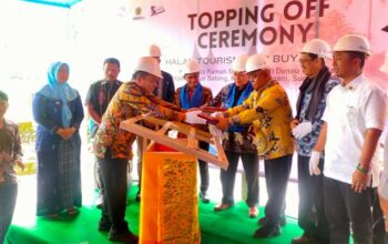Topping Off Ceremony Halal Tourism Hub Buya Hamka