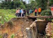 Sejumlah Jembatan Putus dan Jalan di Pasbar Rusak Diterjang Banjir dan Longsor