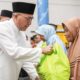 Pj Bupati Muba melaksanakan Safari Ramadan di Masjid Agung Baitul Makmur Tanjung Kaputran, Kecamatan Plakat Tinggi
