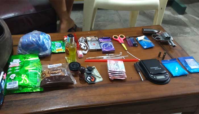 Barang bukti kasus pengedar sabu-sabu
