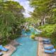 Kolam laguna berukuran 97 x 33 meter, ikon Courtyard by Marriott Bali Nusa Dua Resort
