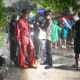 Gubernur Sumbar, Mahyeldi Ansharullah beserta jajaran cek kondisi banjir di Kota Padang