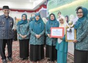 Pencanangan Bulan Bhakti Dasawisma VIII Sumbar di Rumah Dinas Bupati Agam