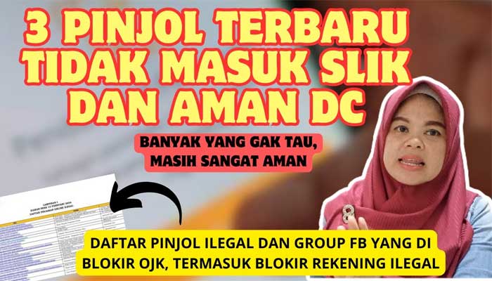 Pinjol Terbaru Tidak Masuk SLIK OJK, Belum Ada DC Lapangan
