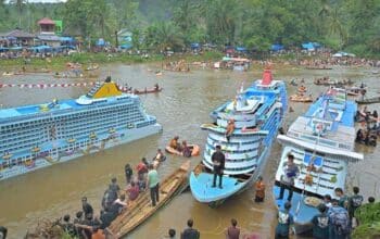 Alek Bakajang di Nagari Gunung Malintang, Pangkalan, Kabupaten Lima Puluh Kota, Sumatera Barat