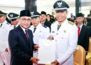 Penjabat Bupati Muba, Apriyadi Mahmud Lantik 174 Pejabat Administrasi Dan Fungsional