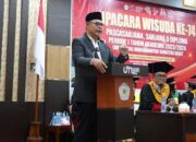 Bupati Solok, Epyardi Asda Sampaikan Orasi Ilmiah Di Wisuda Universitas Muhammadiyah Sumatera Barat Ke-74