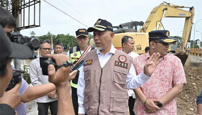 Sumbar Jadi Tuan Rumah Peringatan Hari Kesiapsiagaan Bencana Nasional 1 Gubernur Sumatera Barat (Sumbar), Mahyeldi Ansharullah