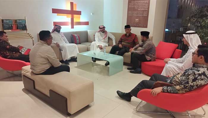 Gubernur Sumbar, Mahyeldi Ansharullah bertemu Mr. Abdullah Al Syilasy selaku CEO Al Khair Investment Arab Saudi