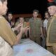 Gubernur Mahyeldi dengarkan penjelasan Kalaksa BPBD Provinsi Sumbar, Rudy Rinaldy