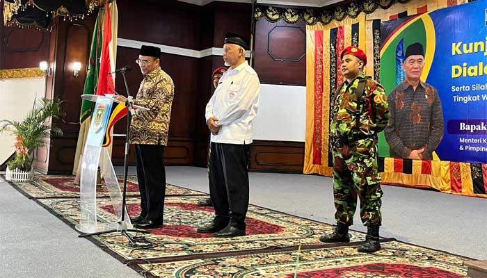 Hadiri Silaturahmi Syawal Muhammadiyah, Menko Pmk Puji Tokoh Asal Sijunjung Syafii Maarif