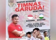 Pemkab Dharmasraya Adakan Nobar Timnas Indonesia vs Uzbekistan