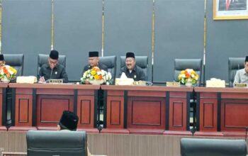 Rapat Paripurna Dprd Kota Padang Terkait Penyampaian Pendapat Akhir Fraksi-Fraksi Dan Rekomendasi Terhadap Lkpj Walikota Padang Tahun 2023