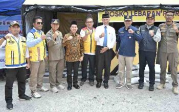 Gubernur Sumatera Barat (Sumbar), Mahyeldi Ansharullah, Bersama Jajaran Instansi Vertikal Dan Opd Terkait Memantau Arus Transportasi