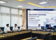 Sekwan DPRD Sumbar Terima Kunjungan Kerja Komisi II DPRD Riau