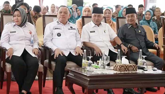 Ketua Dprd Sugondo Hadiri Serah Terima Jabatan Pj Bupati Muba