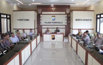 Rapat Koordinasi Persiapan Pengamanan Lebaran Tahun 2024 Di Mapolres Purworejo