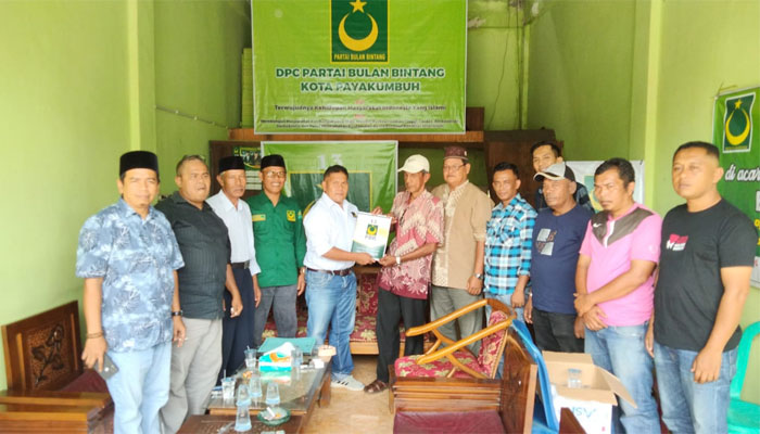 Ahmad Ridha Mendaftar ke PBB Kota Payakumbuh