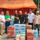 Almaisyar Salurkan Bantuan ke Posko Balai Wartawan Luak Limopuluah Peduli Bencana