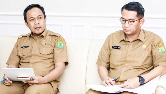 KONI Muba bersama Pj Bupati Sandi Fahlepi Bahas Persiapan Porprov 2025 1 Penjabat Bupati Muba Sandi Fahlepi didampingi Kepala OPD terkait bahas persiapan Porprov 2025 bersama pengurus KONI