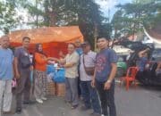 Falevi Mazni Salurkan Bantuan Bencana Alam Sumbar ke Posko Wartawan Luak Limopuluh