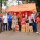 Gonjong Limo Bandung Salurkan Bantuan ke Posko Peduli Bencana Alam Balai Wartawan Luak 50